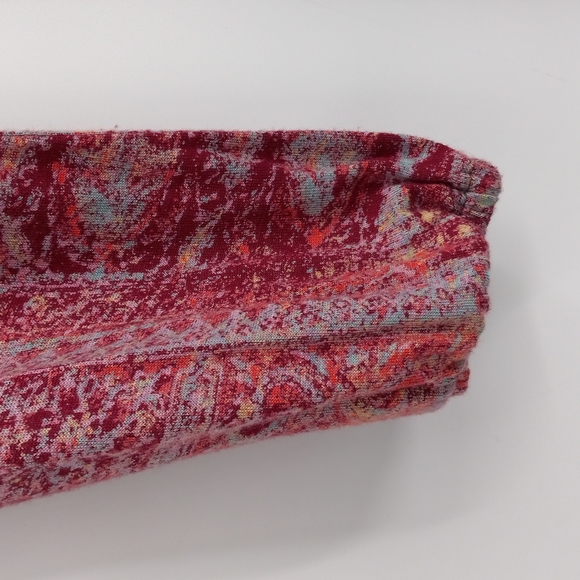 Billabong See The Sun Romper V Neck Longsleeve Elastic Waist Size Medium - Picture 5 of 11